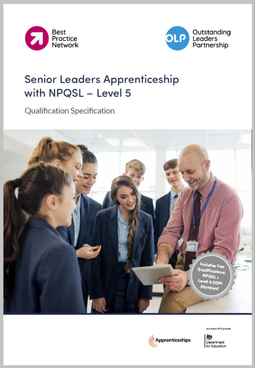 NPQ Apprenticeship Brochure